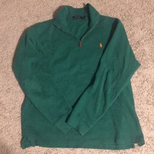 Men’s Polo zip up sweater